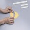 14 Polymer Clay Tools Acrylic Roller Clay Rolling Pin with Thickness Rings